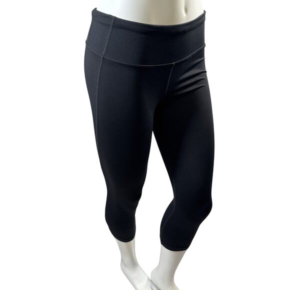 Gap GapFit gFast leggings Black M athleisure gym workout 73-18 - Picture 1 of 15